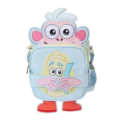 Image of Loungefly Nickelodeon Dora The Explorer Boots Crossbuddies Bag Blue