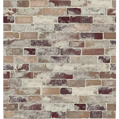 Image of d c fix Wandbelag Ceramics Wandtapete Fliesentapete Fliesenspiegel Tapete Design Renovierung Upcycling Wand Küche Bad Schlafzimmer Wohnzimmer Waschküche Steinwand Tisa 67,5 cm x 4 m