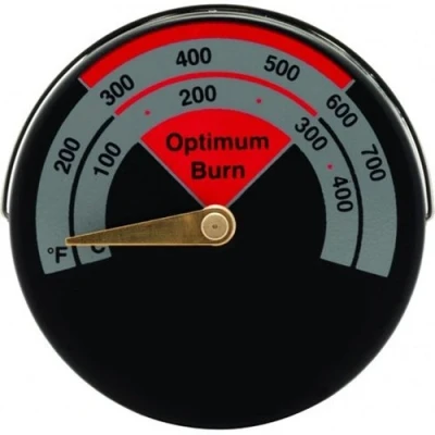 Image of Kabalo Stove Temperature Gauge Thermometer Flue Pipe Magnetic Coal Woodburner Cooking Accessory