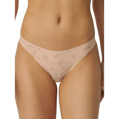 Image of sloggi Women&#039;s Zero Lace 2.0 Brazil Underwear, Light Brown, XS