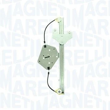 Image of AC1031 Window regulator MAGNETI MARELLI 350103103100 Left Rear electric without motor SAAB: 9 3 Saloon