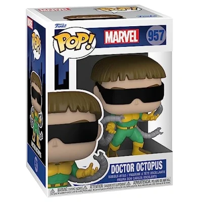 Image of Funko Pop! Marvel: Animated Spiderman Doctor Octopus Spider man Collectable Vinyl Figure Gift Idea Official Merchandise Toys for Kids &amp; Adults Cartoons Fans
