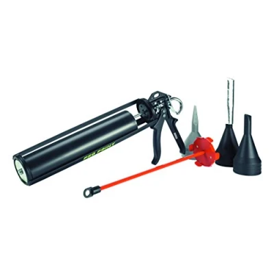 Image of Everbuild Pro Point Mortar Pointing Gun Kit Complete Set Three Nozzles Easy To Use