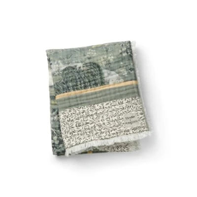 Image of Elodie Details Soft Cotton Baby Blanket Swaddle 100% Oeko Tex Extra Cotton, Morris &amp; Co, 75 x 100 cm Owl Willow