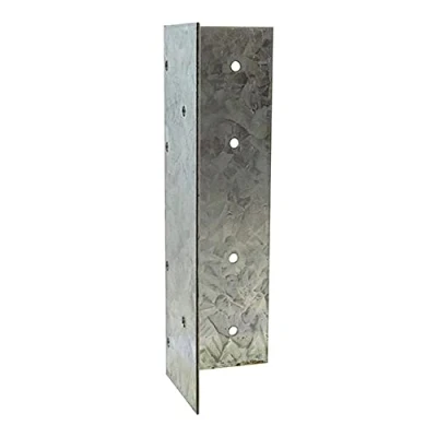 Image of TIMCO Universal Post Extender Galvanised 60 x 180, Black