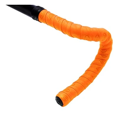 Image of Cinelli Original Cork Handlbar Tape &amp; Plugs, Orange