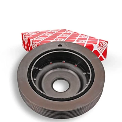 Image of 7700101242, 7700105321, 8200313231, 8200392683 crankshaft Pulley FEBI BILSTEIN 45178 6PK 133,6mm 5 for RENAULT: CLIO 2, LAGUNA Thalia 1