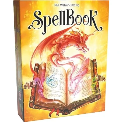 Image of Asmodee Space Cowboys SpellBook Board Games Strategy for Adults and Children from 12 Years 1 to 4 Players French Version
