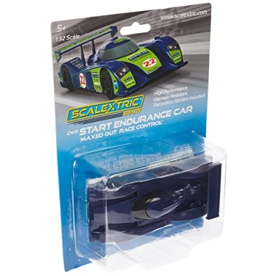 Image of Scalextric Cars C4111 Start Endurance Car Maxed Out Race Control Toy Slot for use with Tracks or Set Small Kids Gift Ideas Boy/Girl Ages 5+, Accessories