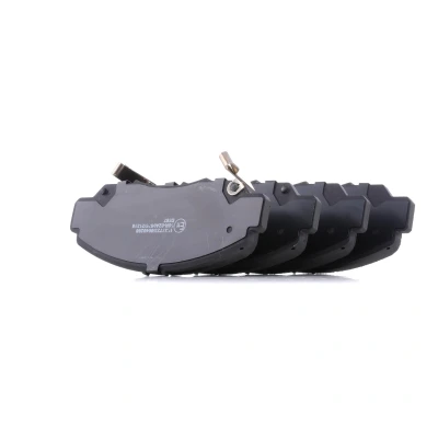 Image of 45022S0KA12, 45022SEPA01, 45022SEPA10, 45022SEPA11, 45022SEPH00 Brake pad set RIDEX 402B0478 Front Axle with acoustic wear warning HONDA: Stepwgn III