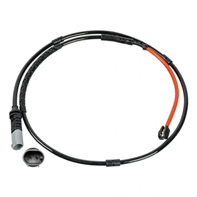 Image of 34352284656 Brake Pad Wear Sensor FEBI BILSTEIN 172606 Rear Axle Left, Right BMW: 3 Saloon, 4 Coupe, Convertible