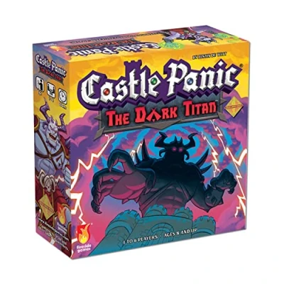 Image of Fireside Games Castle Panic 2nd Edition: The Dark Titan Expansion Board Game Ages 8+ 1 6 Players 60 Minutes Playing Time