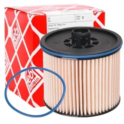 Image of SU001A7932 Fuel Filter FEBI BILSTEIN 175644 Main Stream Filtration, Insert with seal ring VAUXHALL: Vivaro C Van, Life