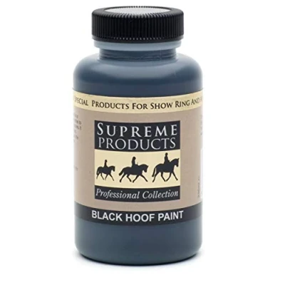 Image of Supreme Products SUP0255 Professional Hoof Paint Black, Regular