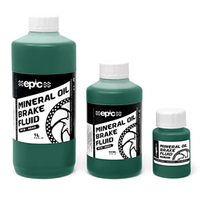Image of Epic Mineral Oil Brake Fluid for SRAM Disc Brakes DB8 High Performance Bleeding Green 100ml