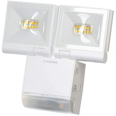 Image of Timeguard 2 x 10W LED Compact PIR Floodlight White