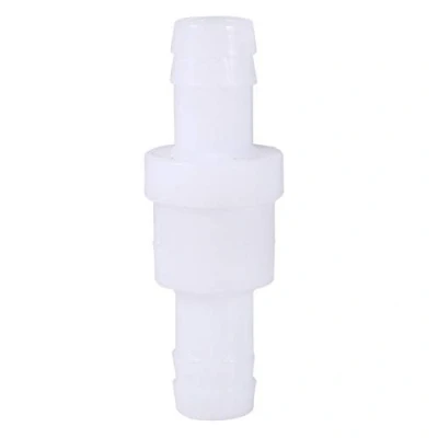 Image of Oumefar 12mm Straight Push Check Valve Plastic Water Non Return Valves Single Phase Quick Connect Fittings Inline Air for Fuel Gas Liquid