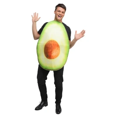 Image of Wicked Costumes Adult Avocado Fancy Dress Costume One Size