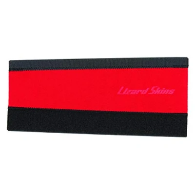 Image of Lizard Skins Medium Neoprene Chainstay Protector Red