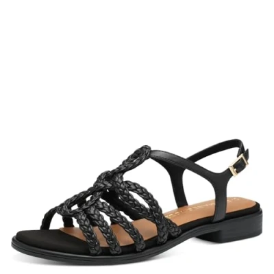 Image of Marco Tozzi Sandals, Women&#039;s, Size: 370, Black shoes
