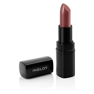 Image of INGLOT LipSatin Lipstick 335 Covers Excellently, Smooth Lips, Well Nourishes and Regenerates, Moisturising Lipstick, Perfect Make Up, Vegan