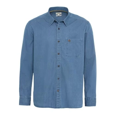 Image of camel active Men&#039;s 409107 3s07 Shirt, Night Blue, M