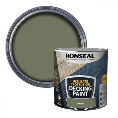 Image of Ronseal Ultimate Protection Decking Paint Willow 2.5L