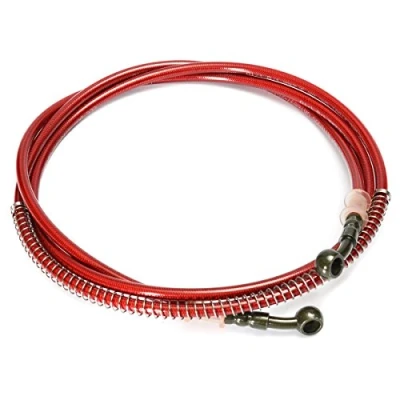 Image of PeroFors 60cm 200cm Motorcycle Brake Clutch Oil Hose Braided Line Pipe