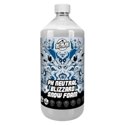 Image of Detailing Addicts Car Care Blizzard Snow Foam 1L Concentrate Extreme Cling PH Neutral Formula Polish and Wax Safe