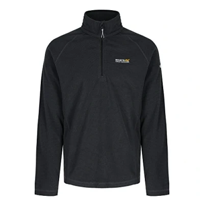 Image of Regatta Men&#039;s Montes Lightweight Half Zip Overhead Micro Fleece Jacket, Grey (Seal Grey), M