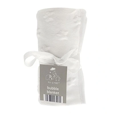 Image of Elli &amp; Raff Star Bubble Blanket, White