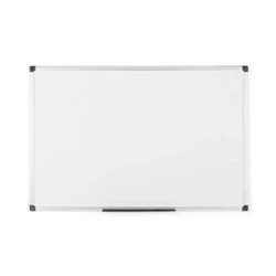 Image of Mayan Bi Office Non Magnetic Whiteboard with Aluminium Frame white 180 x 120 cm
