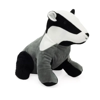 Image of Arthur Badger Doorstop Novelty Decorative Fabric Animal Door Stop Shaped Stopper 1.5kg 22cm