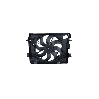 Image of 214818009R Cooling fan NRF 470012 12V with radiator shroud