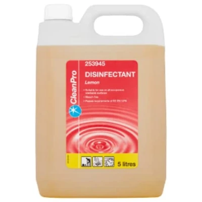 Image of CleanPro Lemon Disinfectant 5 litres x Case of 1