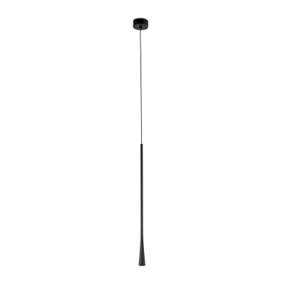 Image of Diana 60 Integrated LED Pendant Ceiling Light Black 2700K