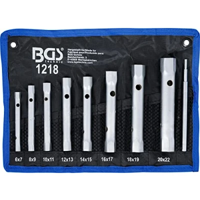 Image of BGS 1218 Box Spanner Set 6 x 7 20 22 mm 9 pcs.