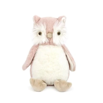 Image of MON AMI Ava The Owl Stuffed Animal 9/23cm Plush Soft Toy for Christmas Kids