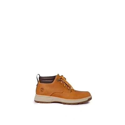Image of Timberland Men&#039;s Atwells Ave Chukka Boat, Wheat Full Grain, 7 UK