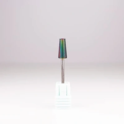 Image of New* Apex® Professional 5 in 1 Tungsten Carbide Electric Nail Drill Bit 3/32 inch, 2.35mm Shank for Gels, Acrylics, Art, Manicure, Pedicure, Salon Nails (Fine)