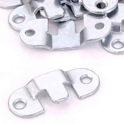 Image of Pack of 24 Mini Flush Steel Mounts Photo Frame/Headboard Mount Hangers