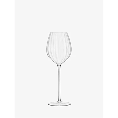 Image of LSA International Aurelia White Wine Glass 430ml Clear Optic Set of Two