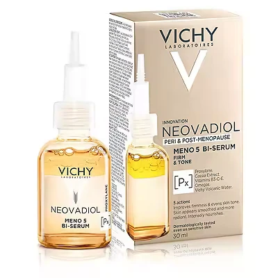 Image of Vichy, Neovadiol, Meno 5 Bi Serum, for Perimenopausal and Menopausal Skin, Action Suitable All Skin Types, 30ml