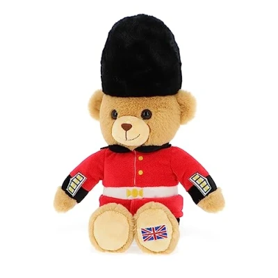 Image of Keel Toys SL4144 19cm London Guardsman Bear