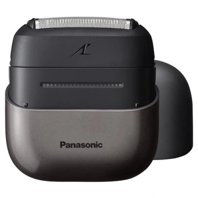 Image of Panasonic Compact Shaver for Men and Women, On The Go Travel Razor with 3 Blade Cutting System USB C Charging, Wet/Dry ES CM3A K