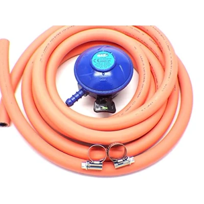 Image of Hg Replacement 21Mm Butane 3M Hose Kit Fits Calor Gas &amp; Flogas Cylinders