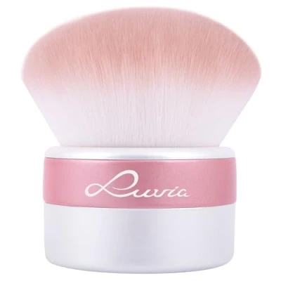Image of XXL Kabuki Brush Luvia, Powder Make Up Brush, for the Face, Bronzer, Blush, Contour, Highlighter, Vegan Cosmetic Candy