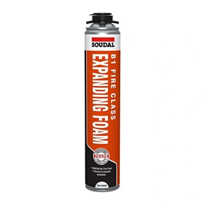 Image of B1 Fire Rated Foam Soudal Gun Grade Expanding Insulating PU 750ml