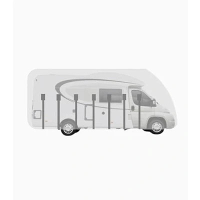 Image of Breathable Protective Cover for Partially Integrated Motorhomes (L x W H 7.50 2.30 2.60 m)