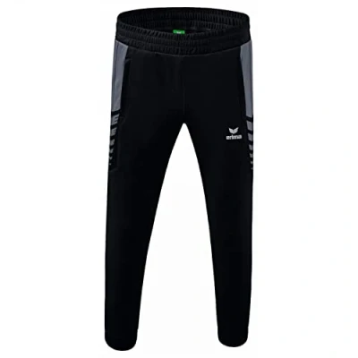 Image of Erima Men&#039;s Six Wings Worker Functional Pants, Black/Slate Grey, L UK